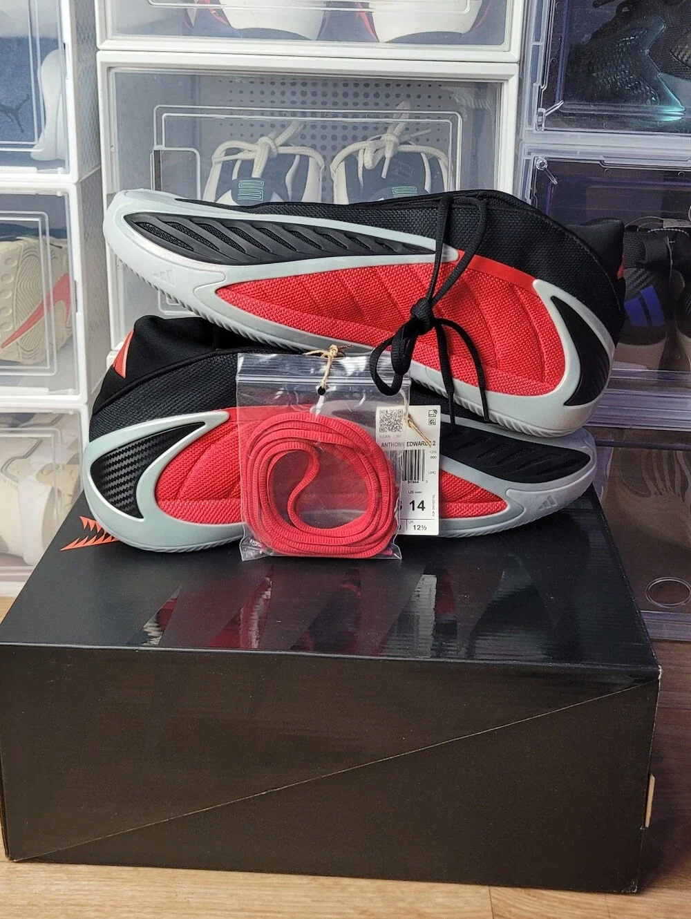 ADIDAS AE 2 Georgia Bulldogs JQ9497 Men's sz 13